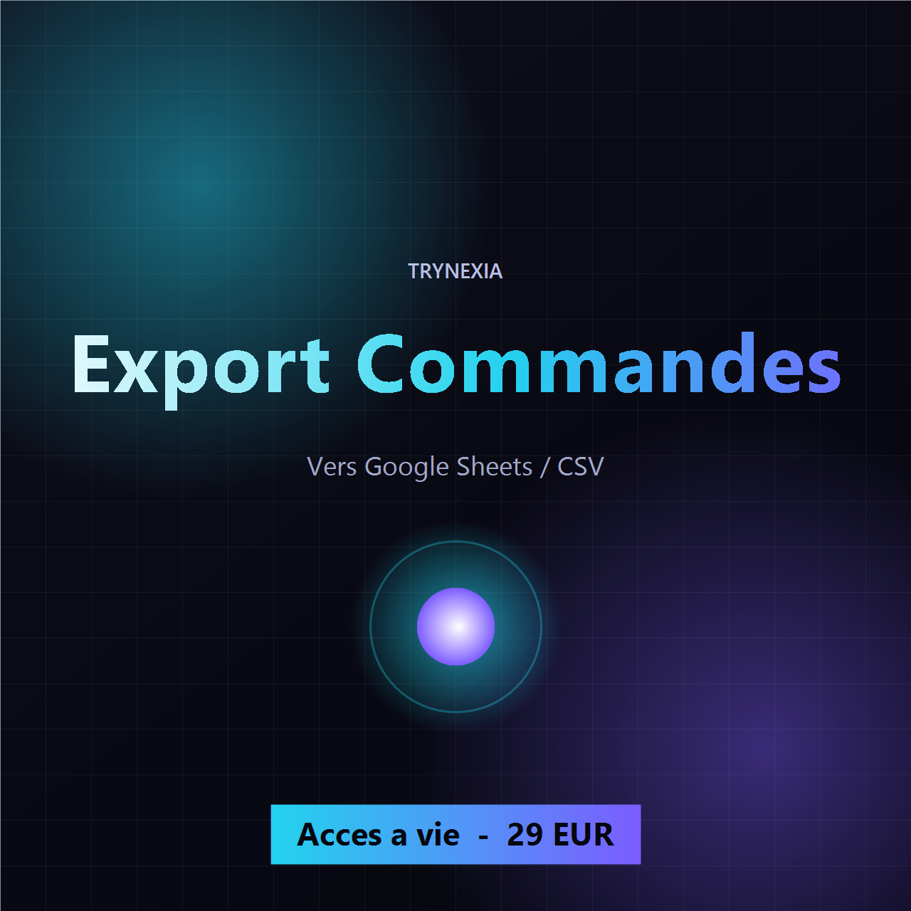 Automatisation Export des commandes
