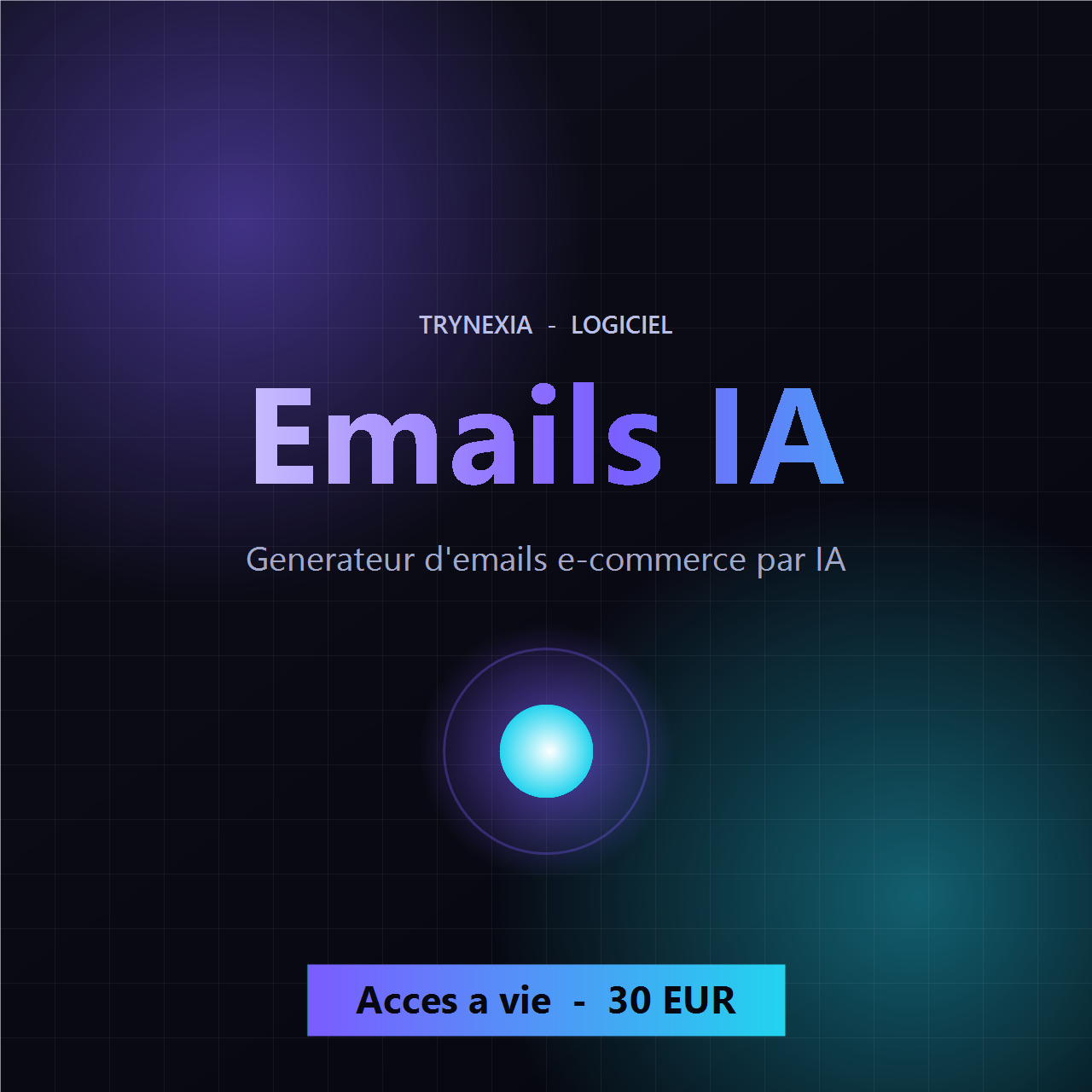 Générateur d'emails IA — Trynexia