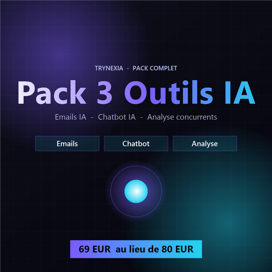 Pack 3 Outils IA — Trynexia